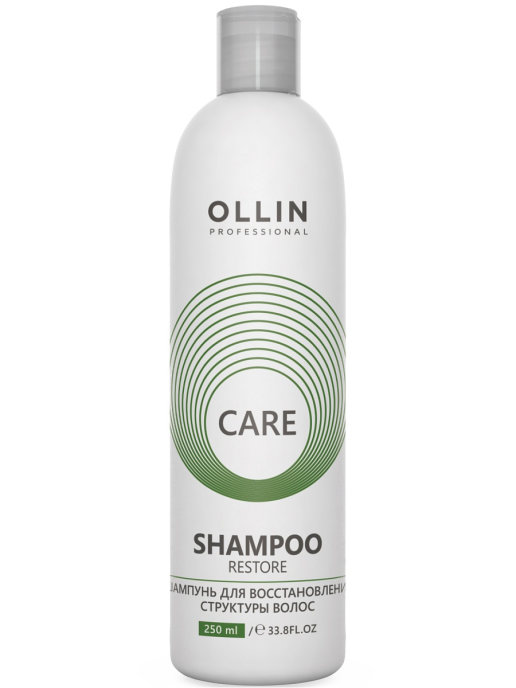 Ollin Care Restore Shampoo Шампунь для восстановления структуры волос 250 мл, 727007/395171