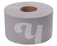 Туалетная бумага 1-слойная ЧИСТОВЬЕ Бумага Серый 200 м; 1шт (в кор. 12шт), 600-606
