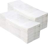 Бумажные полотенца Евро стандарт ЧИСТОВЬЕ Бумага Белый 22х24 см; 200шт (в кор. 20шт), 01-445