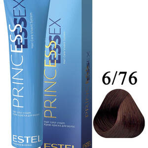 6/76 Крем-краска ESTEL PRINCESS ESSEX, темно-русый коричнево-фиолетовый/благородная умбра