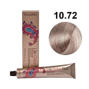 FARMAVITA Life Color Plus 10.72 Платиновый блондин коричнево-перламутровый 100 мл, 1072