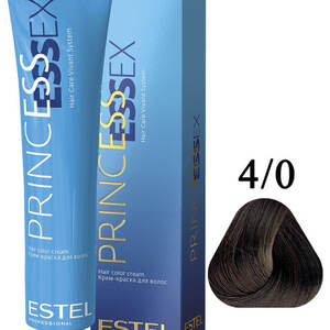 4/0 Крем-краска ESTEL PRINCESS ESSEX, шатен 60 мл, PE4/0