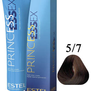 5/7 Крем-краска ESTEL PRINCESS ESSEX, шоколад 60 мл, PE5/7