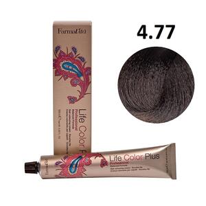 FARMAVITA Life Color Plus 4.77 Интенсивный коричневый кашемир 100 мл, 1477