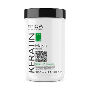 EPICA Professional Keratin PRO Маска для реконструкции и глубокого восстанов-ия волос 1000 мл. 91405