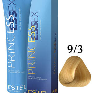 9/3 Крем-краска ESTEL PRINCESS ESSEX, блондин золотистый/ пшеничный