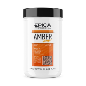 EPICA Professional Amber Shine ORGANIC Маска для восстановления и питания, 1000 мл, 91369